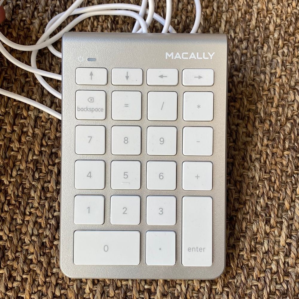 Number keyboard add on